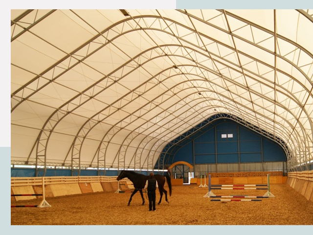 Строительство конных манежей в Сызрани