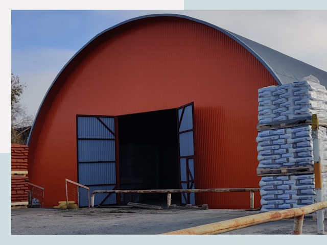 Полукруглые ангары по цене от 608 руб. в Сызрань