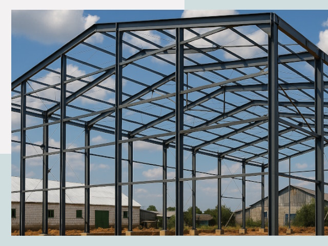 Быстровозводимые ангары от СтальСтрой-Сзр по цене 608 руб.