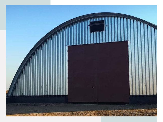 Бескаркасные ангары в Сызрани