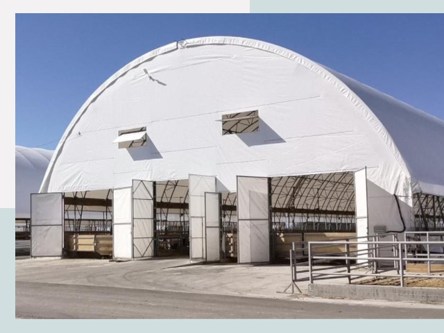 Тентовые ангары по цене 608 руб. в Сызрань