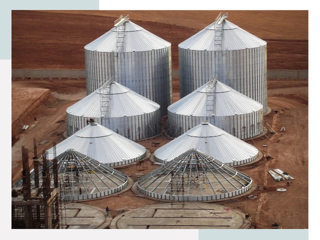 Строительство зерновых силосов в Сызрани