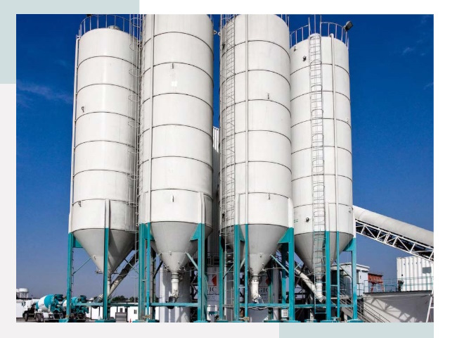 Строительство цементных силосов в Сызрани