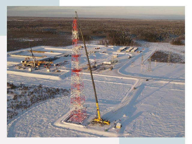 Мачты связи в Сызрани