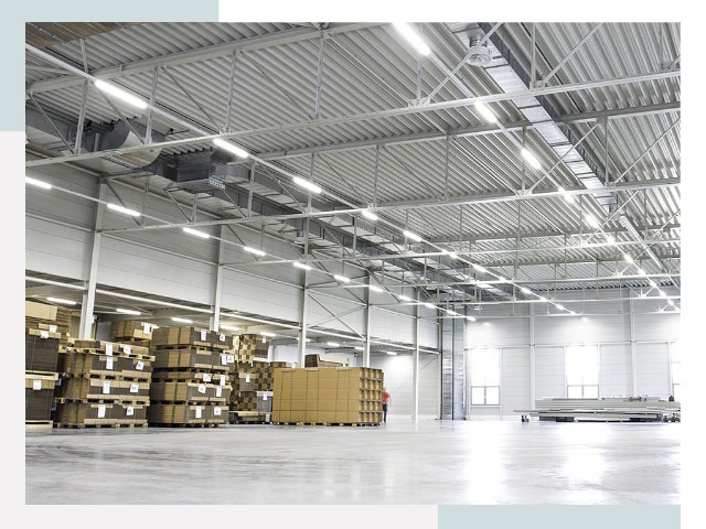 Освещение ангаров в Сызрани