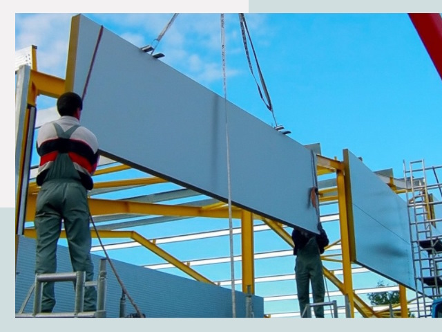 Монтаж сэндвич-панелей в Сызрани от 608 руб.