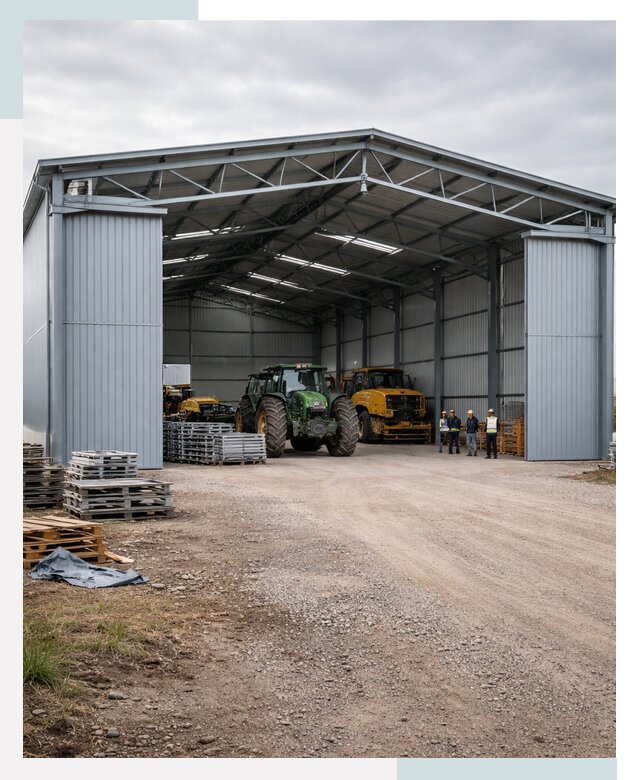 Ангары для сельхозтехники в Сызрани от 20260 р. | СтальСтрой-Сзр