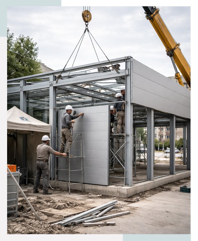 СтальСтрой-Сзр: торговый павильон под ключ в Сызрани от 35455 р.