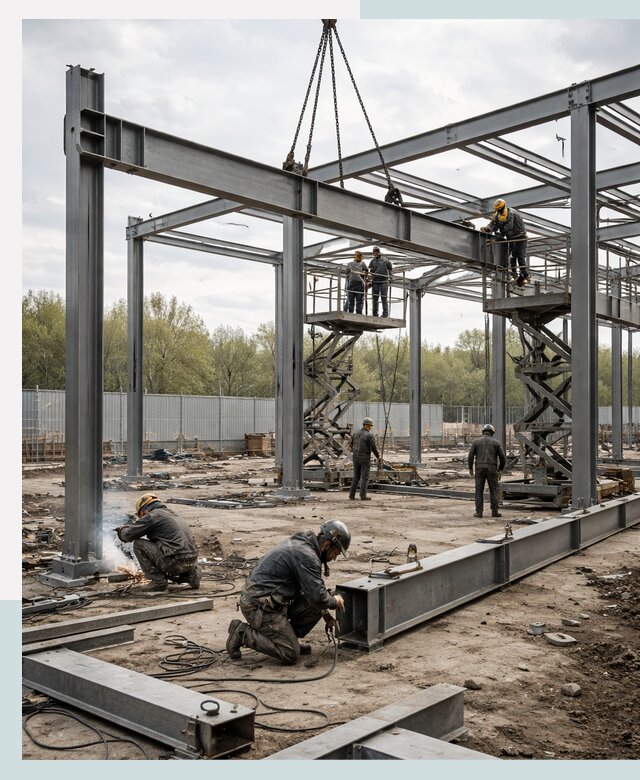 Строительство выставочных павильонов из металлоконструкций в Сызрани