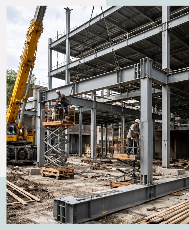 Строительство торгово-офисных зданий под ключ в Сызрани